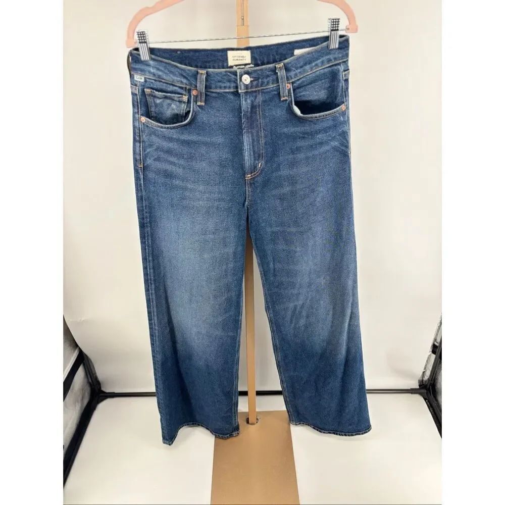 Citizens of Humanity Paloma Baggy Jeans Medium Wash Womens Size 29